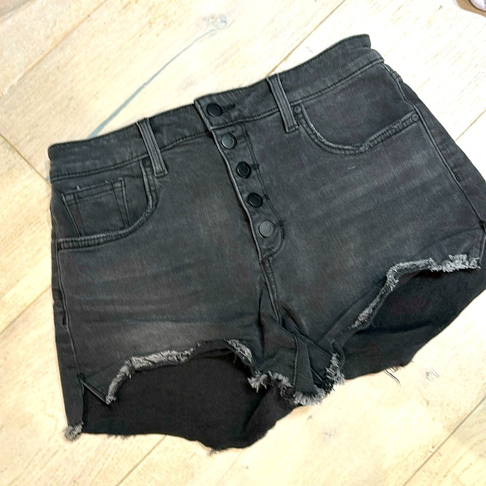 Joes Jeans Black Denim Shorts
